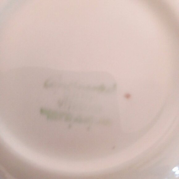 Cafe Wien South Africa Ashtray Continental China Vitreus Cigar Cigarret Vintage - Picture 11 of 11